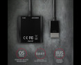 Adapter AXAGON RVH-VGAN aktywny HDMI do VGA Full HD z wyjściem audio Adapter AXAGON RVH-VGAN aktywny HDMI do VGA Full HD z wyjściem audio