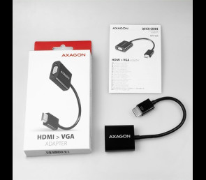 Adapter AXAGON RVH-VGN HDMI do VGA Full HD 1920x1200 aktywny