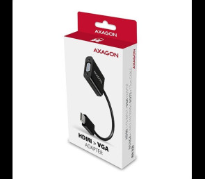 Adapter AXAGON RVH-VGN HDMI do VGA Full HD 1920x1200 aktywny