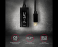 Adapter Mini DisplayPort AXAGON RVDM-HI14N aktywny HDMI 4K 30Hz