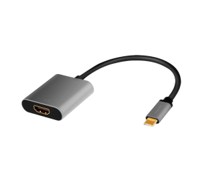 Adapter USB-C do HDMI 4K aluminiowy 0,15m kompaktowy wielofunkcyjny