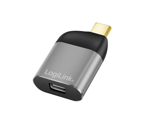 Adapter USB-C Mini DisplayPort 8K aluminiowy Ultra HD logilink