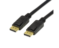 Kabel DisplayPort 1.4 8K 60Hz 2m czarny LogiLink wideo Kabel DisplayPort 1.4 8K 60Hz 2m czarny LogiLink wideo