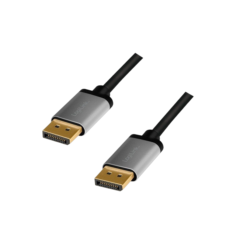 Kabel DisplayPort 4K/60 Hz LogiLink 3m aluminiowy do wideo Kabel DisplayPort 4K/60 Hz LogiLink 3m aluminiowy do wideo