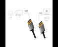 Kabel DisplayPort 4K/60 Hz LogiLink 3m aluminiowy do wideo Kabel DisplayPort 4K/60 Hz LogiLink 3m aluminiowy do wideo