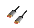 Kabel DisplayPort 8K 60Hz LogiLink aluminium 2m wideo Kabel DisplayPort 8K 60Hz LogiLink aluminium 2m wideo