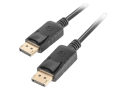 Kabel DisplayPort M/M 4K 1.8M czarny wydajny do monitorów i projektorów Kabel DisplayPort M/M 4K 1.8M czarny wydajny do monitorów i projektorów