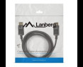 Kabel DisplayPort M/M 4K 1.8M czarny wydajny do monitorów i projektorów Kabel DisplayPort M/M 4K 1.8M czarny wydajny do monitorów i projektorów