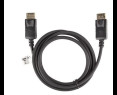 Kabel DisplayPort M/M 4K 1.8M czarny wydajny do monitorów i projektorów Kabel DisplayPort M/M 4K 1.8M czarny wydajny do monitorów i projektorów