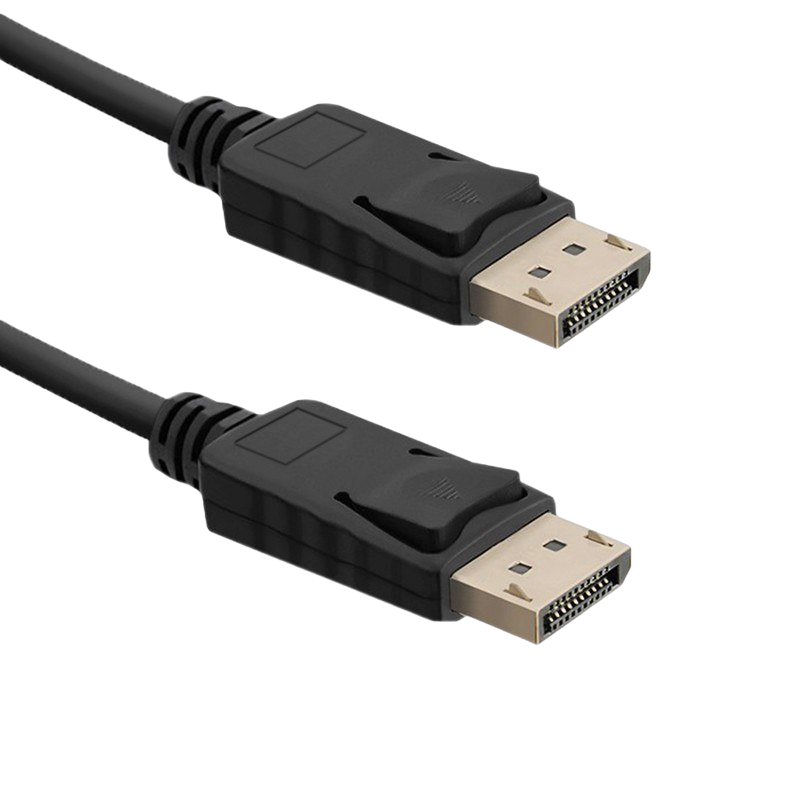 Kabel DisplayPort v1.4 1.5m czarny męski wideo Kabel DisplayPort v1.4 1.5m czarny męski wideo