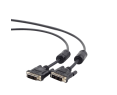 Kabel DVI-D 1.8m czarny video męski 19pin z wysoką jakością połączenia Kabel DVI-D 1.8m czarny video męski 19pin z wysoką jakością połączenia