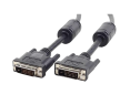 Kabel DVI-D Dual Link 1.8M Gembird czarny wideo przewód Kabel DVI-D Dual Link 1.8M Gembird czarny wideo przewód