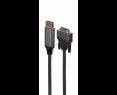 Kabel Gembird DisplayPort do DVI 1.8m czarny oplot wideo Kabel Gembird DisplayPort do DVI 1.8m czarny oplot wideo
