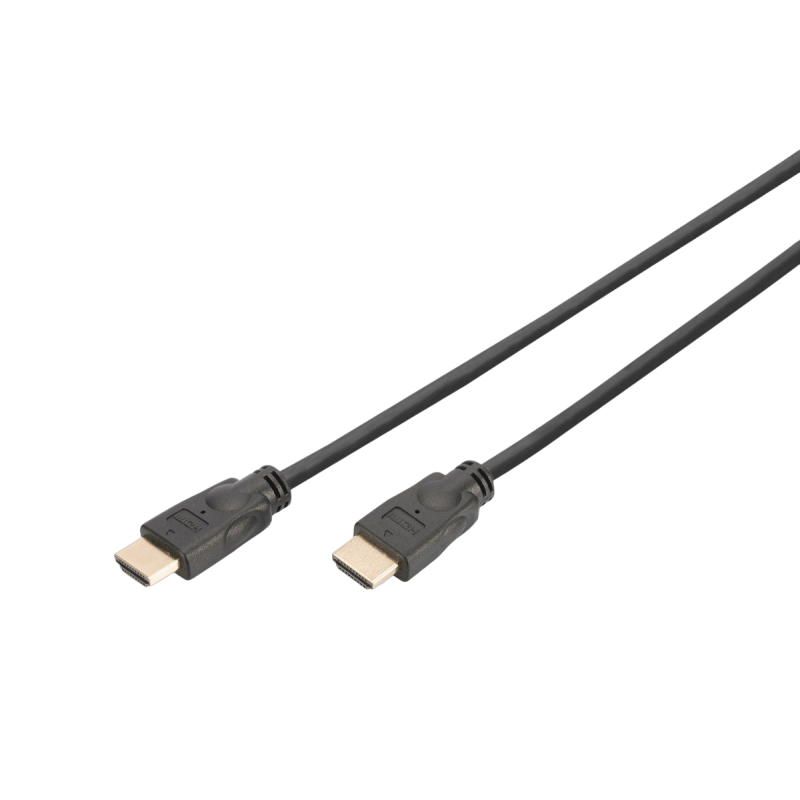 Kabel HDMI 4K HighSpeed z Ethernetem 5m czarny M/M Kabel HDMI 4K HighSpeed z Ethernetem 5m czarny M/M