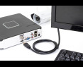 Kabel HDMI 4K HighSpeed z Ethernetem 5m czarny M/M Kabel HDMI 4K HighSpeed z Ethernetem 5m czarny M/M