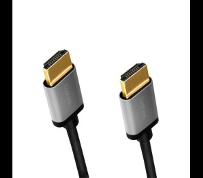 Kabel HDMI 4K LogiLink 3m aluminium czarny wysoka jakość