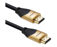 Kabel HDMI Qoltec v2.1 8K Ultra High Speed 60Hz 1m złoty Kabel HDMI Qoltec v2.1 8K Ultra High Speed 60Hz 1m złoty