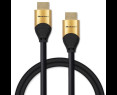 Kabel HDMI Qoltec v2.1 8K Ultra High Speed 60Hz 1m złoty Kabel HDMI Qoltec v2.1 8K Ultra High Speed 60Hz 1m złoty