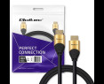 Kabel HDMI Qoltec v2.1 8K Ultra High Speed 60Hz 1m złoty Kabel HDMI Qoltec v2.1 8K Ultra High Speed 60Hz 1m złoty