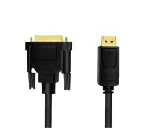 Kabel LogiLink DisplayPort 1.2 do DVI 2m czarny wideo 1080p