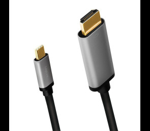 Kabel LogiLink USB-C do HDMI 4K 60Hz aluminiowy 1.8m