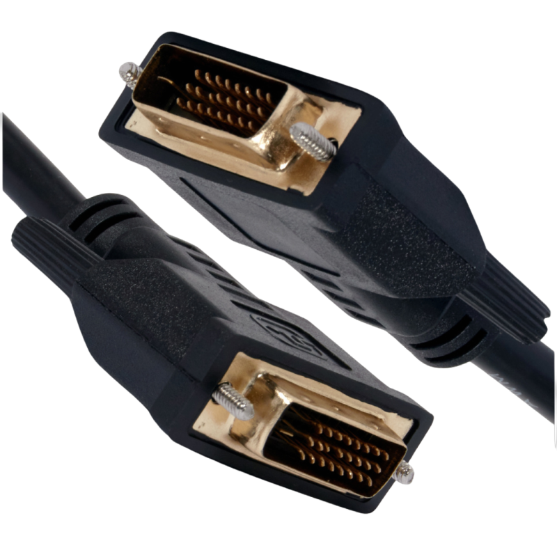 KABEL PRZEWÓD DVI 1,8M AKYGA POZŁACANY KABEL PRZEWÓD DVI 1,8M AKYGA POZŁACANY