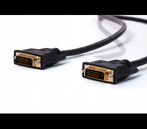 KABEL PRZEWÓD DVI 1,8M AKYGA POZŁACANY