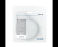 Kabel USB-C M/M 4K/60 Hz PD aluminiowy 1m do zasilania i wideo Kabel USB-C M/M 4K/60 Hz PD aluminiowy 1m do zasilania i wideo