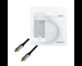 Kabel USB-C M/M 4K/60 Hz PD aluminiowy 1m do zasilania i wideo Kabel USB-C M/M 4K/60 Hz PD aluminiowy 1m do zasilania i wideo