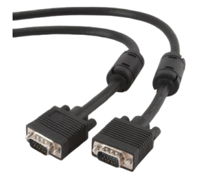 Kabel VGA 15M EKRAN PODWÓJNIE EKRANOWANY czarny D-Sub 3m