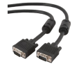 Kabel VGA Gembird 15M HD15M podwójnie ekranowany czarny Kabel VGA Gembird 15M HD15M podwójnie ekranowany czarny