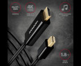 Konwerter AXAGON RVDM-HI14C2 Mini DP na HDMI 1.8m 4K 30Hz Konwerter AXAGON RVDM-HI14C2 Mini DP na HDMI 1.8m 4K 30Hz