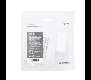 LogiLink Adapter USB-C do Mini DisplayPort 4K 60Hz biały