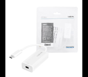 LogiLink Adapter USB-C do Mini DisplayPort 4K 60Hz biały
