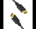LogiLink Kabel DisplayPort 8K 60Hz 4K 120Hz 5m Czarny ultra szybki LogiLink Kabel DisplayPort 8K 60Hz 4K 120Hz 5m Czarny ultra szybki