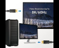 LogiLink Kabel DisplayPort 8K 60Hz 4K 120Hz 5m Czarny ultra szybki LogiLink Kabel DisplayPort 8K 60Hz 4K 120Hz 5m Czarny ultra szybki
