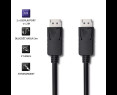 Qoltec Kabel DisplayPort 1.2 3m męski 4K wysoka jakość do wideo Qoltec Kabel DisplayPort 1.2 3m męski 4K wysoka jakość do wideo