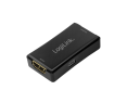 Repeater HDMI LogiLink 4K 60HZ 25m adapter czarny z HDCP 2.2 Repeater HDMI LogiLink 4K 60HZ 25m adapter czarny z HDCP 2.2