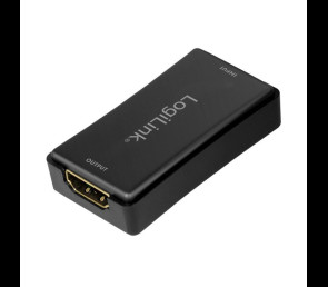 Repeater HDMI LogiLink 4K 60HZ 25m adapter czarny z HDCP 2.2