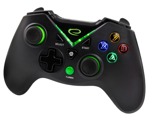 Gamepad Esperanza PC/XBOX Series X/S USB przewodowy z wibracjami