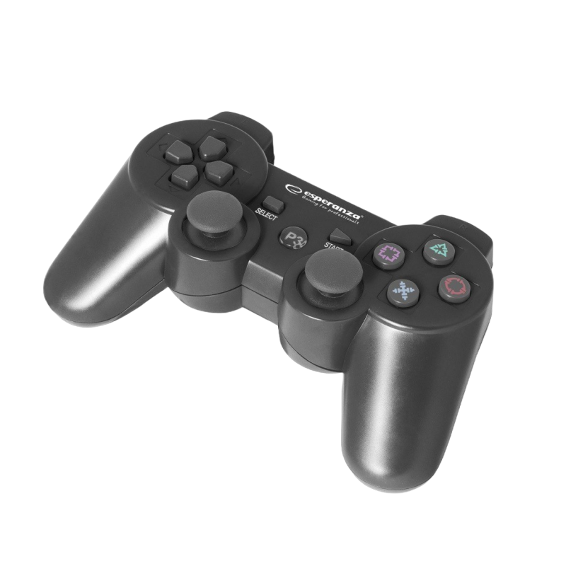 Gamepad Esperanza PS3 bezprzewodowy Bluetooth z wibracjami ergonomiczny Gamepad Esperanza PS3 bezprzewodowy Bluetooth z wibracjami ergonomiczny