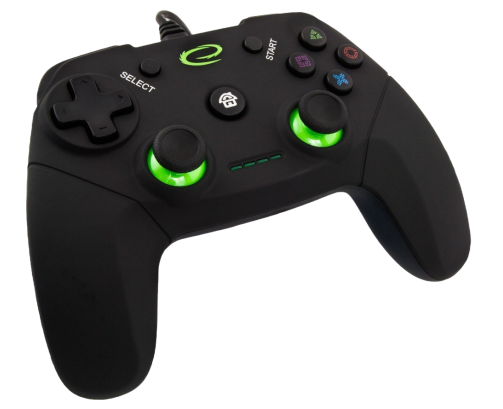 Gamepad Esperanza Vanquisher USB do PC PS3 ergonomiczny z wibracjami