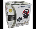 Kierownica Esperanza EG103 PC PS3 VIBRATION FORCE z pedałami Kierownica Esperanza EG103 PC PS3 VIBRATION FORCE z pedałami