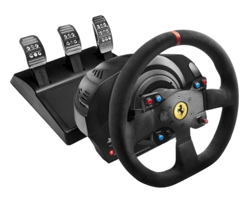 Kierownica Thrustmaster Ferrari T300 Alcantara PS4 PS3 PC z pedałami