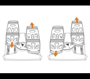 Thrustmaster Pedały samolotowe T.Flight ergonomiczne do PC PS4