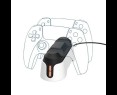 Trust Stacja ładująca GXT228 2xPAD PS5 podwójna czarno-biała Trust Stacja ładująca GXT228 2xPAD PS5 podwójna czarno-biała