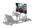 Uchwyt na monitor Next Level Racing Go Kart Plus regulowany stalowy Uchwyt na monitor Next Level Racing Go Kart Plus regulowany stalowy