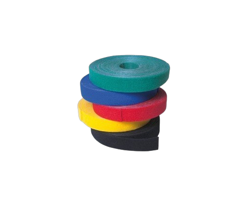 Organizator kabli LogiLink 4m rzep czerwony praktyczny