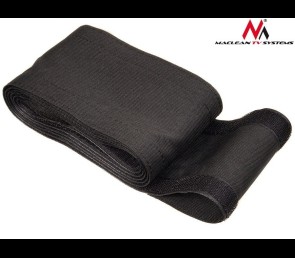 Organizator kabli Maclean MCTV-677 B Czarny 2m poliestrowy na rzep