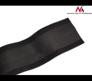 Organizator kabli Maclean MCTV-677 B Czarny 2m poliestrowy na rzep